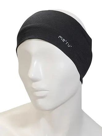 MERU | Cinta para la cabeza Ringsted Wool | schwarz